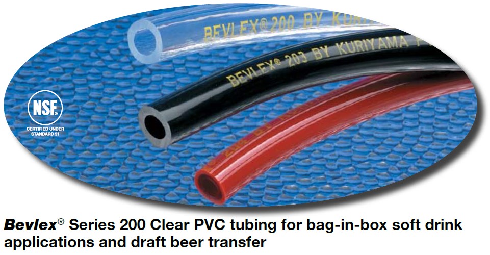 Bevlex 200 Series PVC Tubing